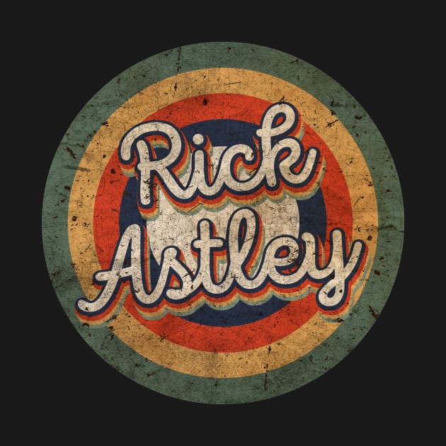 Rick Name Personalized Astley Vintage Retro 60s 70s Birthday Gift by Romantic Sunset Style