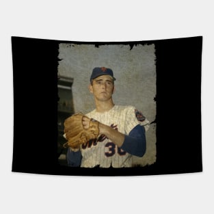 Nolan Ryan - 5,714 Career Strikeouts Tapestry