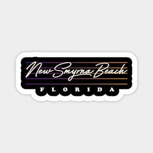 New Smyrna Beach Style Florida Magnet