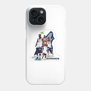 Anthony Edwards 5 Minnesota Phone Case