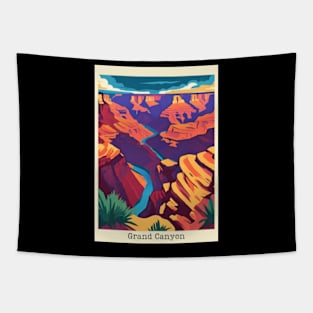 fauvism art of grand canyon usa 4 Tapestry