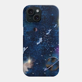 Spiritual Beings “aliens” in the universe Phone Case