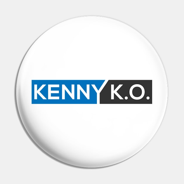 Limited Time KENNY K.O. Logo Pin by KENNYKO