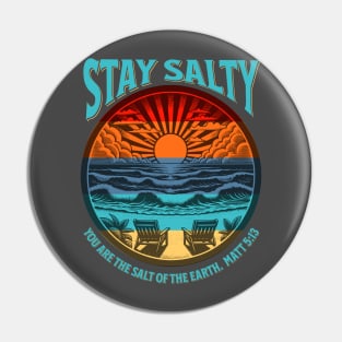 Stay Salty Matthew 5:13 Pin