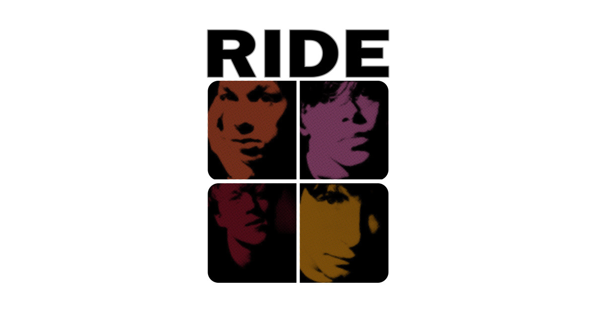 Vintage Shoegaze Rock Ride Band TShirt TeePublic