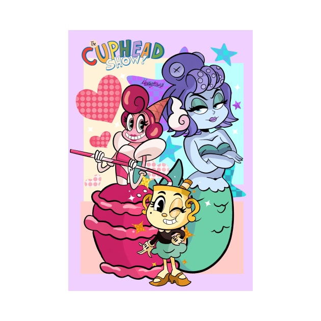 Cuphead girls by Klaudiapasqui 96