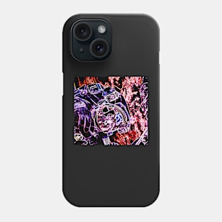 Neon Astronaut Phone Case