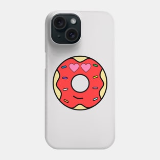 The Red Valentine Donut Phone Case