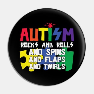 Autism Autistic Quote Saying Pin