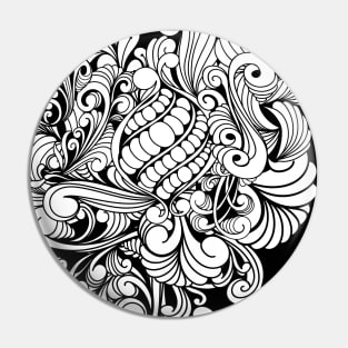 Elegant zentangle design Pin