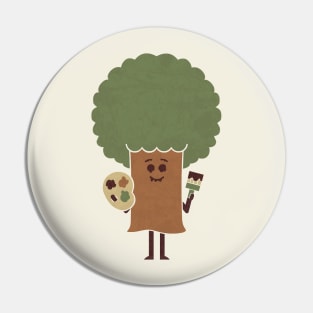 Happy Tree Pin