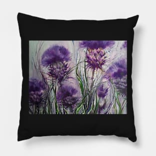 Artichoke thistles Pillow