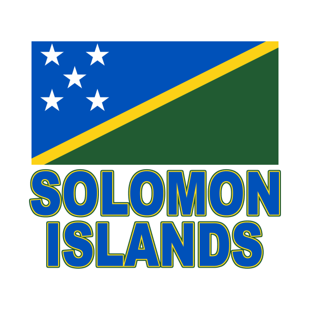 The Pride of the Solomon Islands - National Flag Design by Naves