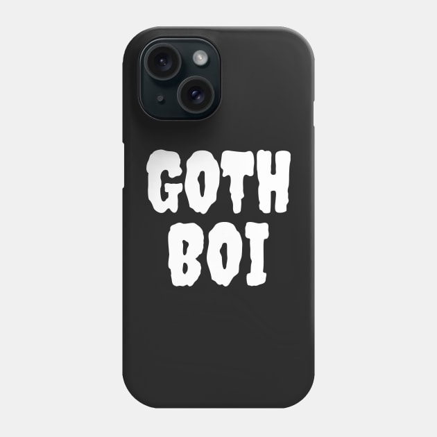 Goth Boi Phone Case by Popstarbowser