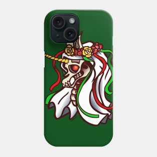 Mari Lwyd Unicorn Phone Case