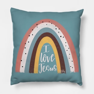 The I Love Jesus Pillow