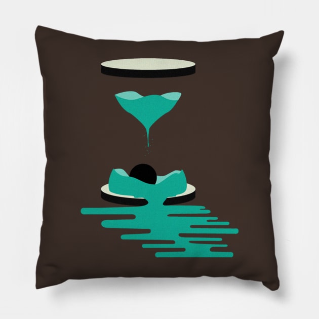 Lucid Dream set 2 Hourglass inverted Pillow by chortlzdesigns