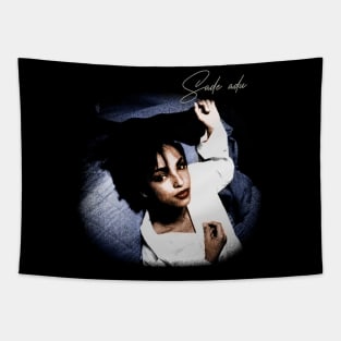 Sade Adu Halftone Style Tapestry