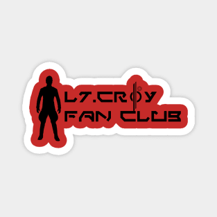 Lt Croy Fan Club with First Order Chandrila Logo Magnet