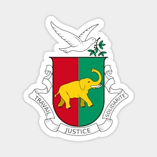 Coat of arms of Guinea 1958-1984 Magnet