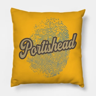 Portishead Fingerprint Pillow