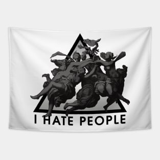 I HATE PEOPLE Tapestry