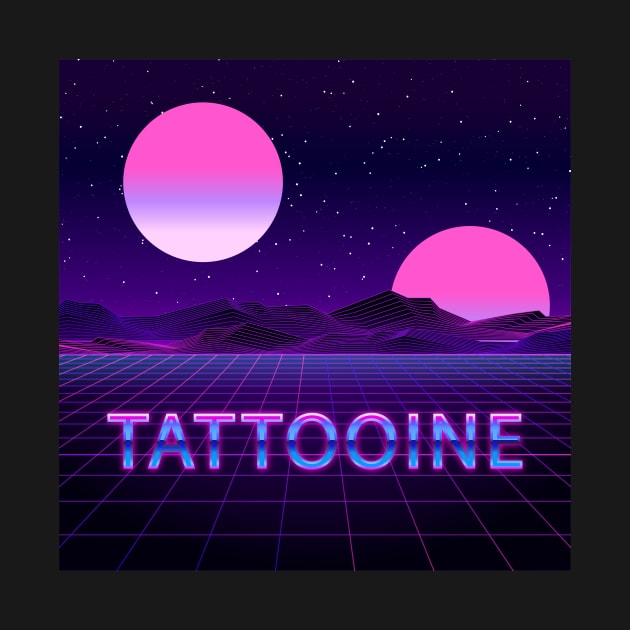 Tatooine Retro 80s by Dotty42