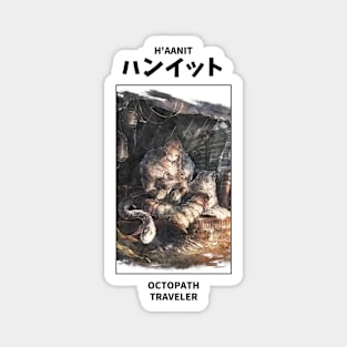 H'aanit Octopath Traveler Magnet