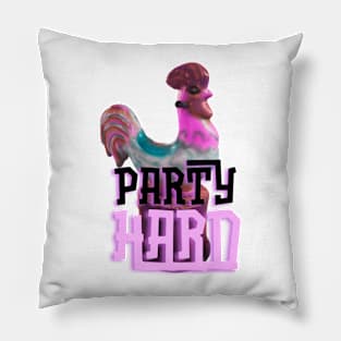 Party Rooster - Get Your Groove On! Pillow