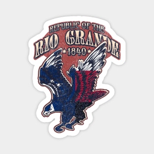 Republic of the Rio Grande - History Texas Mexico Flag Magnet