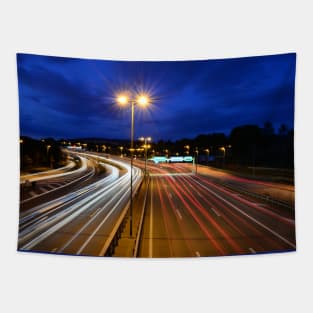 Highway 1 / Swiss Artwork Photography Tapestry