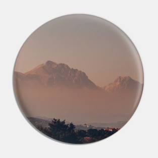 Italian Mountains Landscape Pin