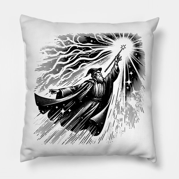 Wizardry Pillow by JSnipe