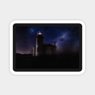 Lighthouse at Night Magnet