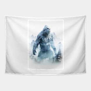 Yeti - King Of The Mountain Tapestry