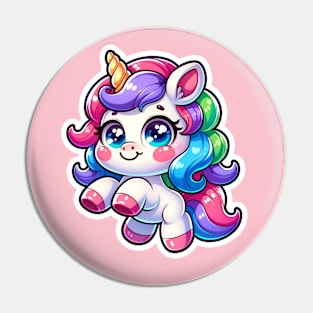 Kawaii Unicorn Pin