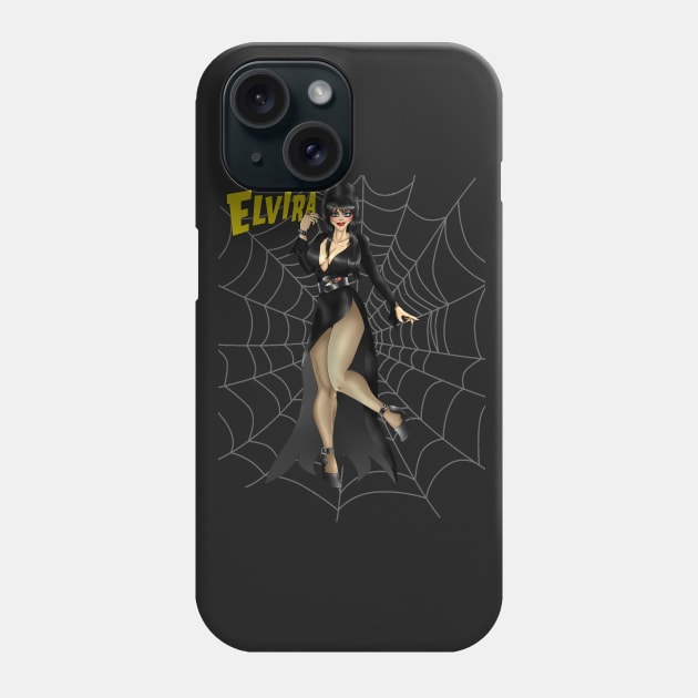 Elvira Mistress of the Dark Phone Case by MauryAraya316