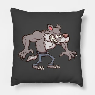 Evil Werewolf Pillow