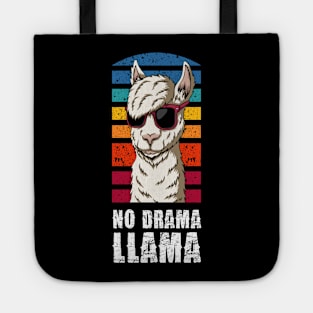 No Drama Llama Funny Cute Tote