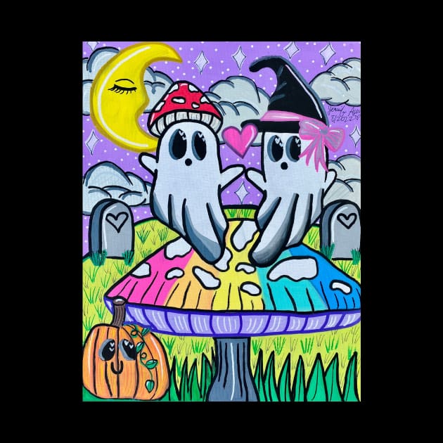 Ghost Party by Stay Weird Studio Art