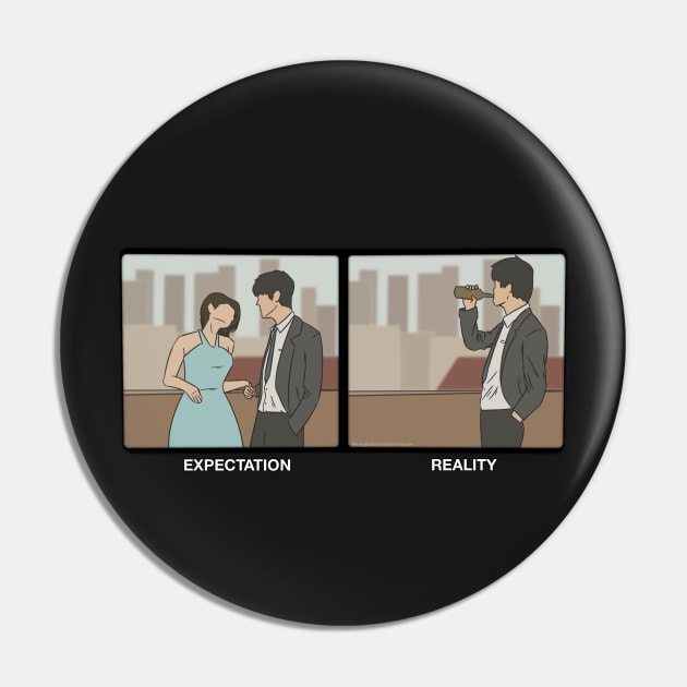 500 Days Of Summer - Expectation vs Reality Pin by Ashbiel