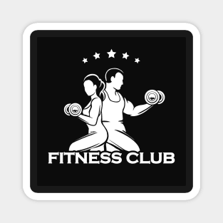 Athletic or Fitness Club Emblem Magnet