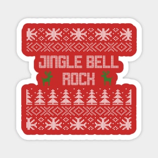 Jingle Bell Rock Ugly Sweater Magnet