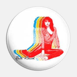 Kate Bush - Pastel ColorsDesign Style Pin