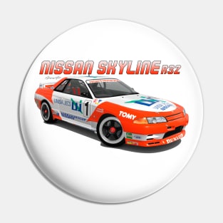 Nissan Skyline GT-R R32 Pin