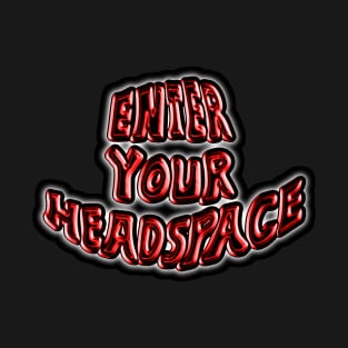 Red Enter Your Headspace T-Shirt