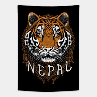 Nepal Tiger Tapestry