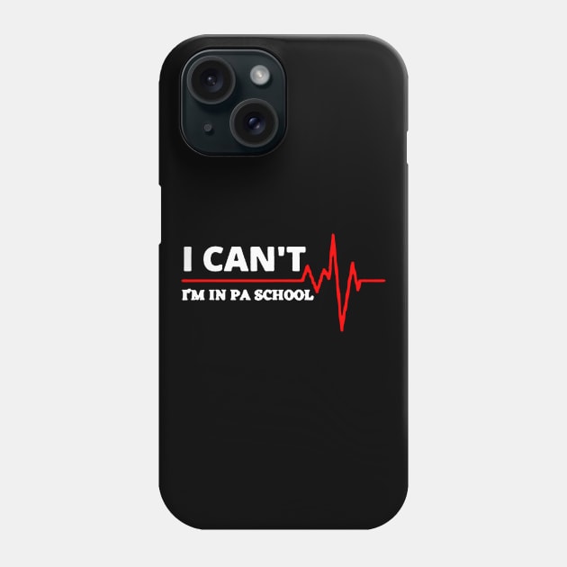 Future PA Student Funny Physician Assistant Phone Case by luckyboystudio