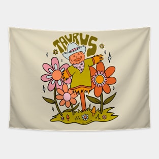 Taurus Scarecrow Tapestry