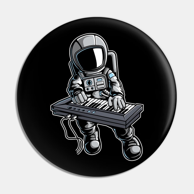 Astronaut Keyboard Pin by ArtisticParadigms